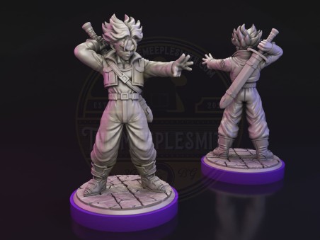 Trunks SSJ miniature