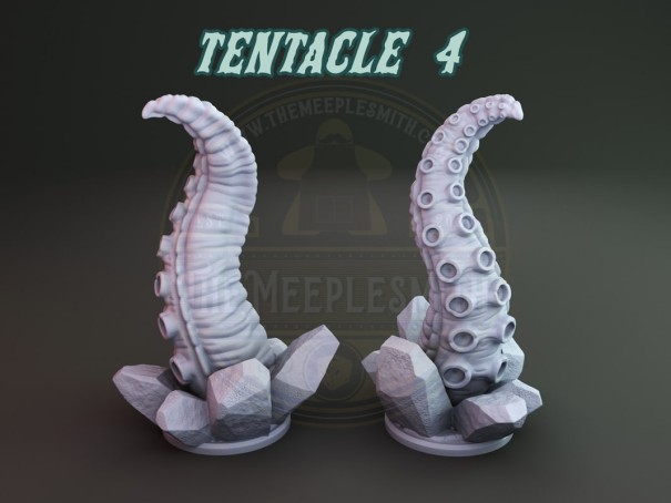 Tentacle 4 from the deep miniatures