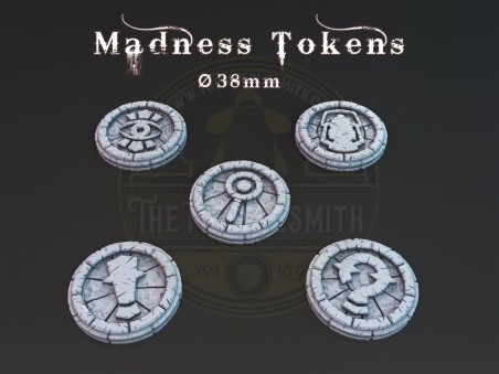 Clue double sided Tokens (Pack of 5 units)
