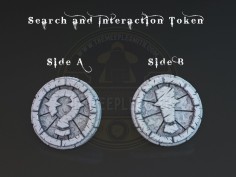 Fichas de Doble Cara para Búsqueda e Interacción (Pack de 5 unidades)