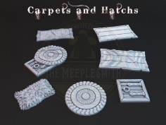 Alfombras, trampillas y pasajes secretos (Pack de 7 unidades)