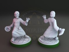 Miniatura de dibujo animado de Dungeons and Dragons 2