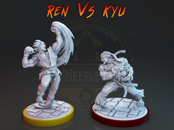 Ren VS Kyu miniatures