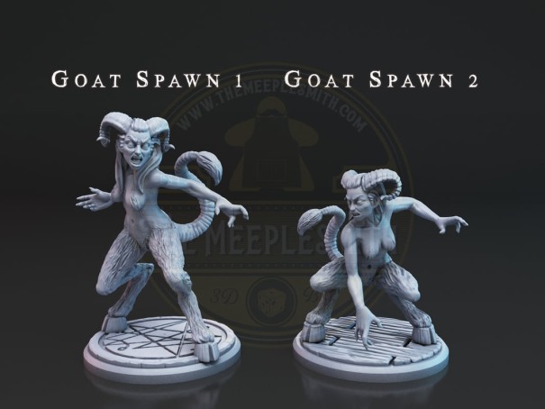 Goat Spawn miniatures