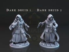 Miniaturas de Druida Oscuro