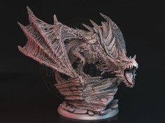 Miniatura de Dragón Corrupto