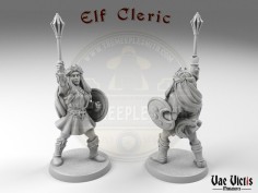Miniatura de Clérigo Elfo