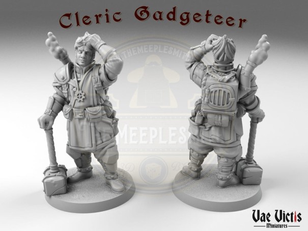 The Cleric Gadgeteer miniature