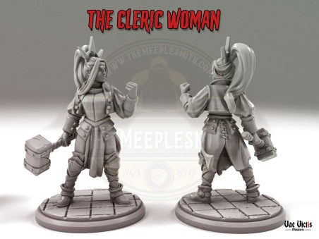 The Cleric Woman miniature