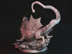 Miniatura de Dragón Profundo 2