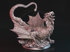 Miniatura de Dragón Profundo