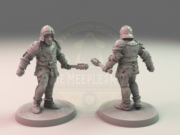 Miniaturas de No Muertos del Campo de Batalla Vol. 1