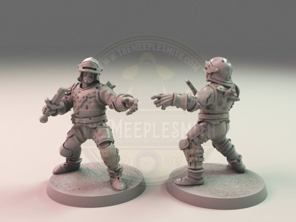 Miniaturas de No Muertos del Campo de Batalla Vol. 1