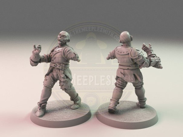 Miniaturas de No Muertos del Campo de Batalla Vol. 1