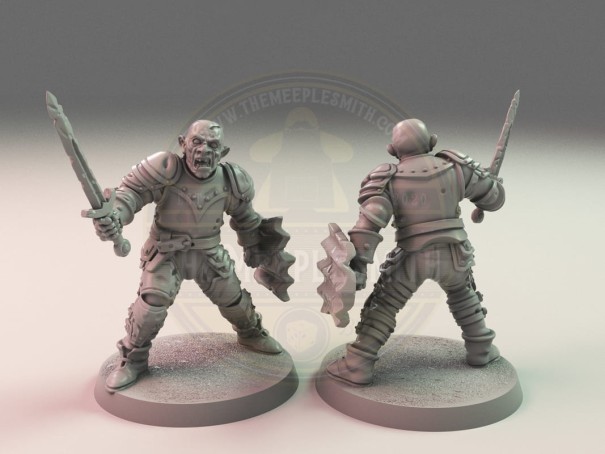 Miniaturas de No Muertos del Campo de Batalla Vol. 1