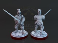 Miniaturas de caballeros 2