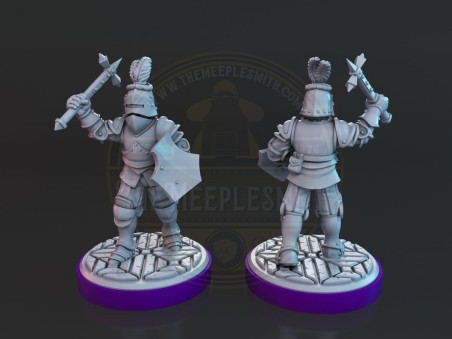 Miniaturas de caballeros
