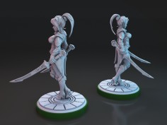 Miniatura de Mariya, la Elfa Oscura 2