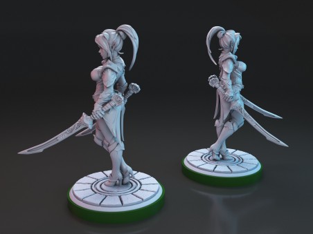 Dark Elf Mariya miniature