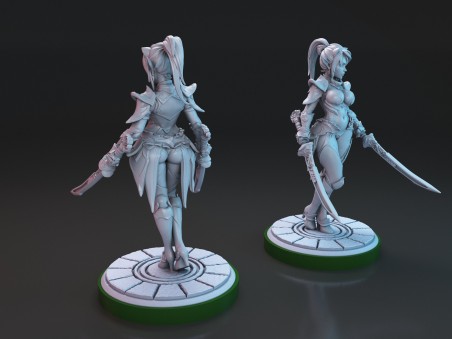 Dark Elf Mariya miniature