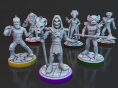 Miniaturas de Skeletor y sus villanos