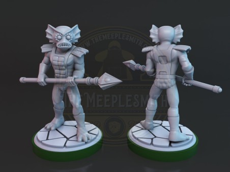 Skeletor and villains miniatures