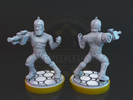 Skeletor and villains miniatures