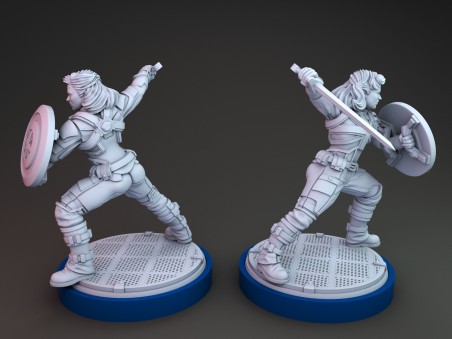 Captain Carter miniature
