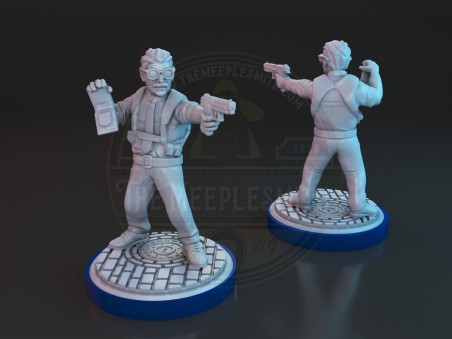 Gotham City Heroes & Villains miniatures