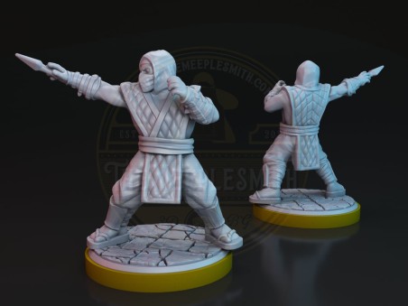Miniatura de combate Rayito contra Vermin