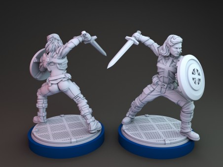 Captain Carter miniature