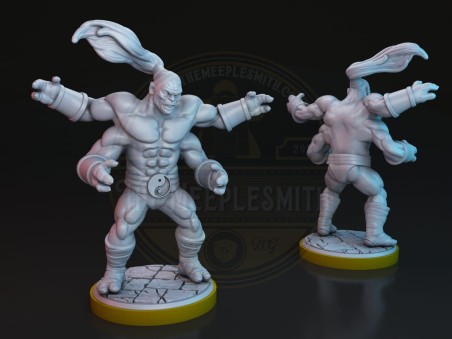 Freezer VS Toro fighting miniatures