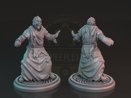 The Dunwich Corrupted Cultist V2 miniatures