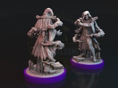 Miniatura de Hechicero Llamador Oscuro 2