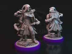 Miniatura de Hechicero Llamador Oscuro