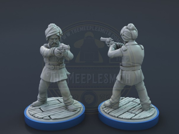 Miniaturas de la Tripulación Enigmática