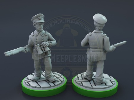Inscrutable Crew miniatures