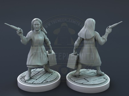 Inscrutable Crew miniatures