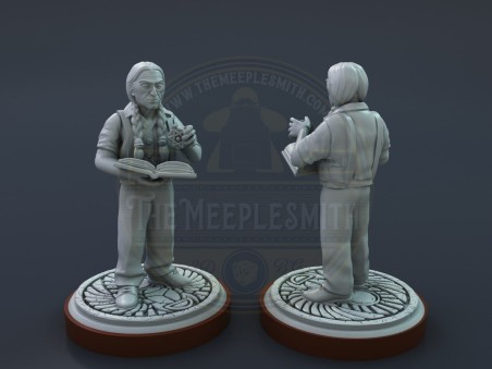 Inscrutable Crew miniatures
