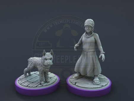 Inscrutable Crew miniatures