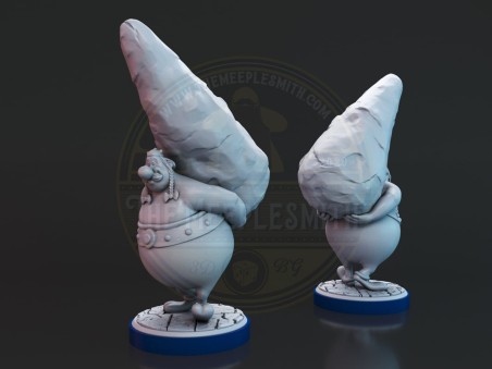 Miniaturas de Astérix y Obélix