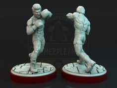 Miniaturas Rocky VS Apollo 2