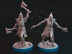 Miniaturas de Esqueletos Frost Wight