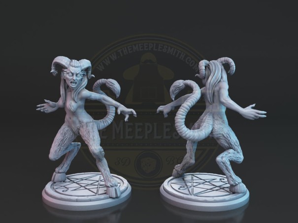 Miniaturas de Cabras Demoníacas