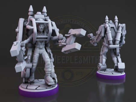 Alien and Ripley´s miniatures