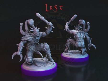 The seven deadly sins miniatures