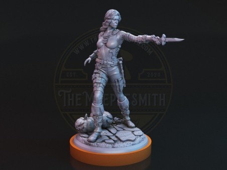 Laurie from Halloween miniature