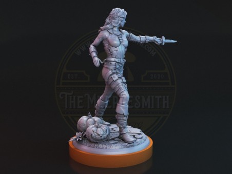Laurie from Halloween miniature