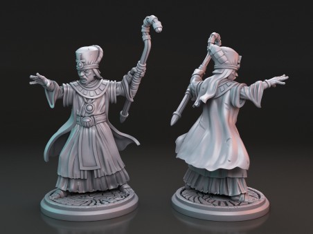 Arkham Cultist miniatures