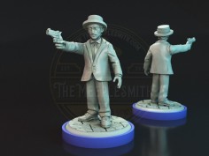 Miniatura Charlie, el aliado de Unmatched para Annie Christmas